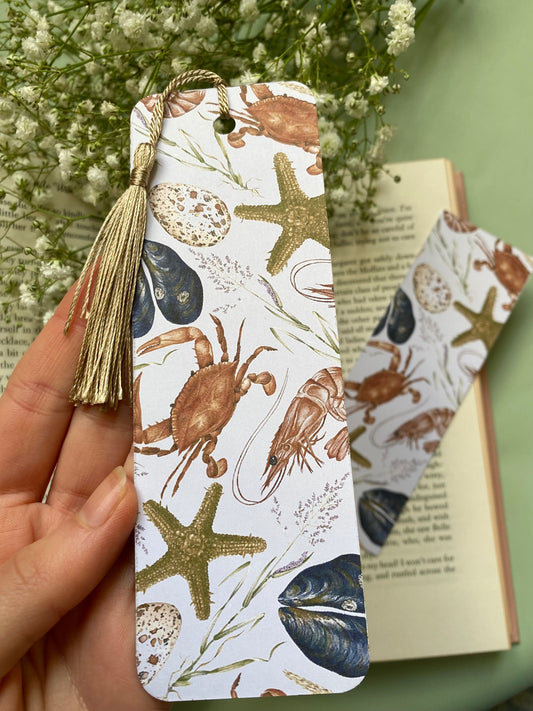 Coastal Watercolour Bookmark