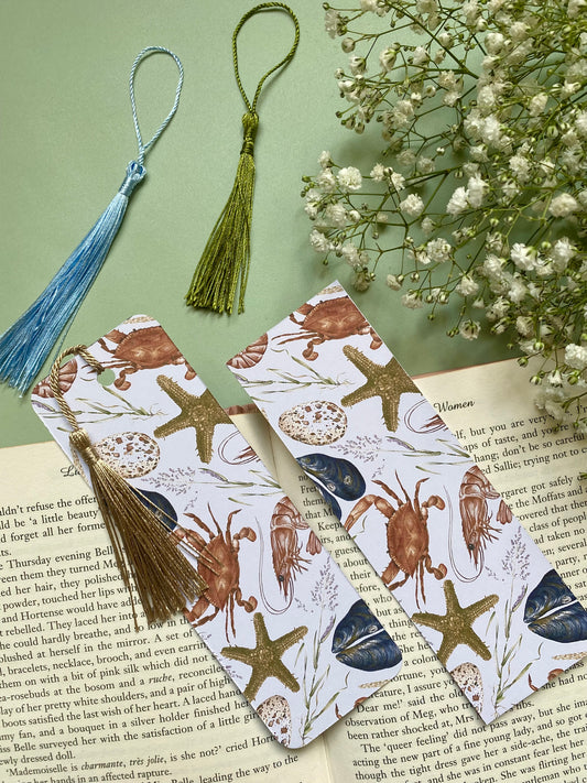 Coastal Watercolour Bookmark