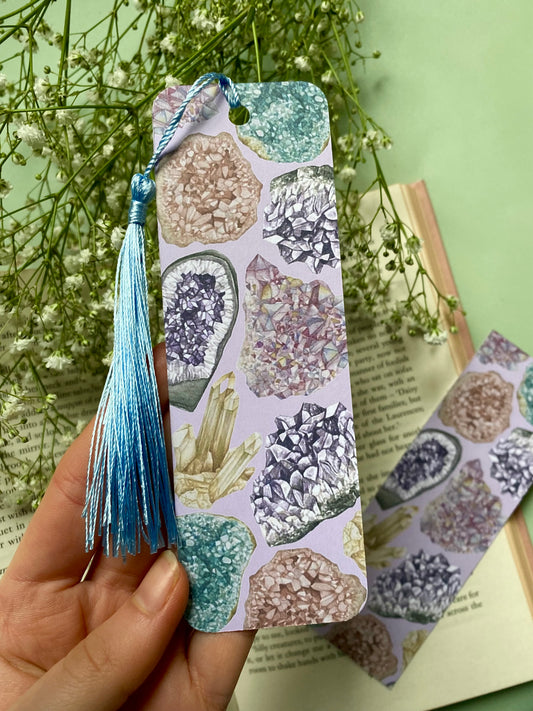 Crystal Watercolour Bookmark