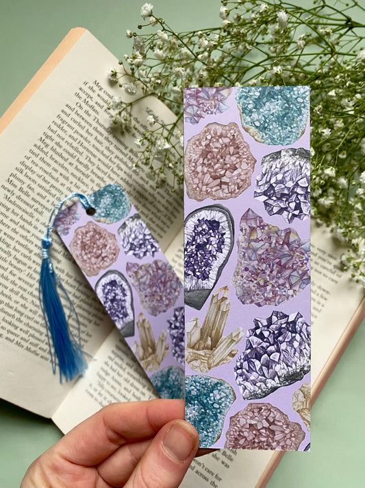 Crystal Watercolour Bookmark