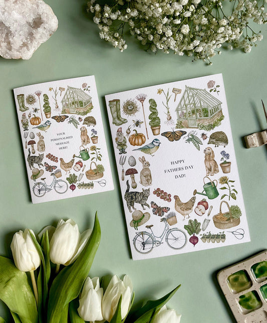 Personalised Gardening Lover Card