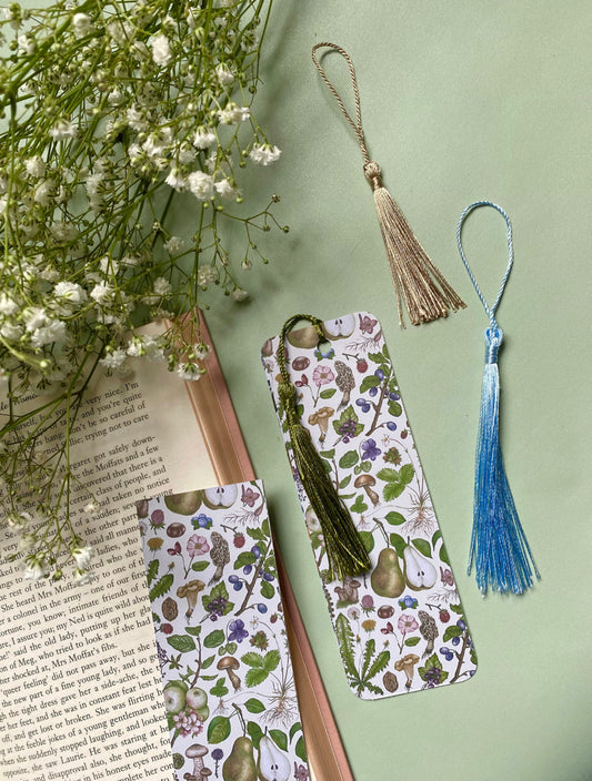 Botanical Foraging Watercolour Bookmark