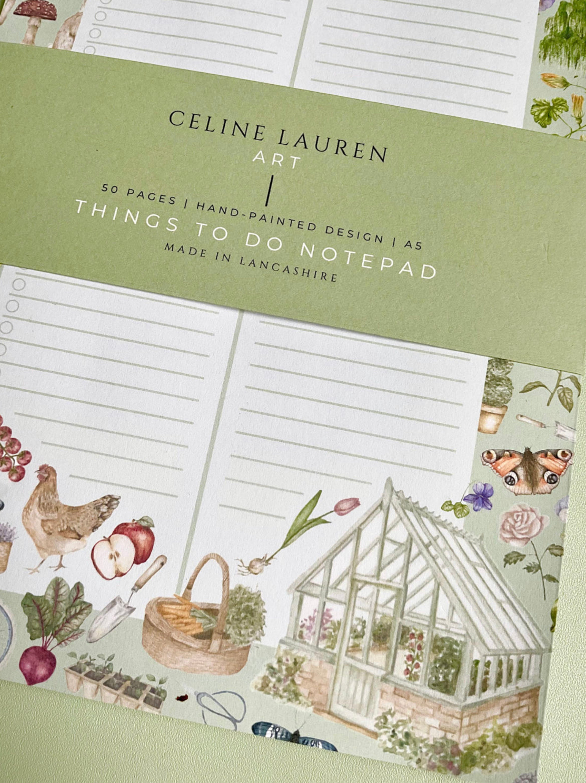 Gardening To-Do List Notepad