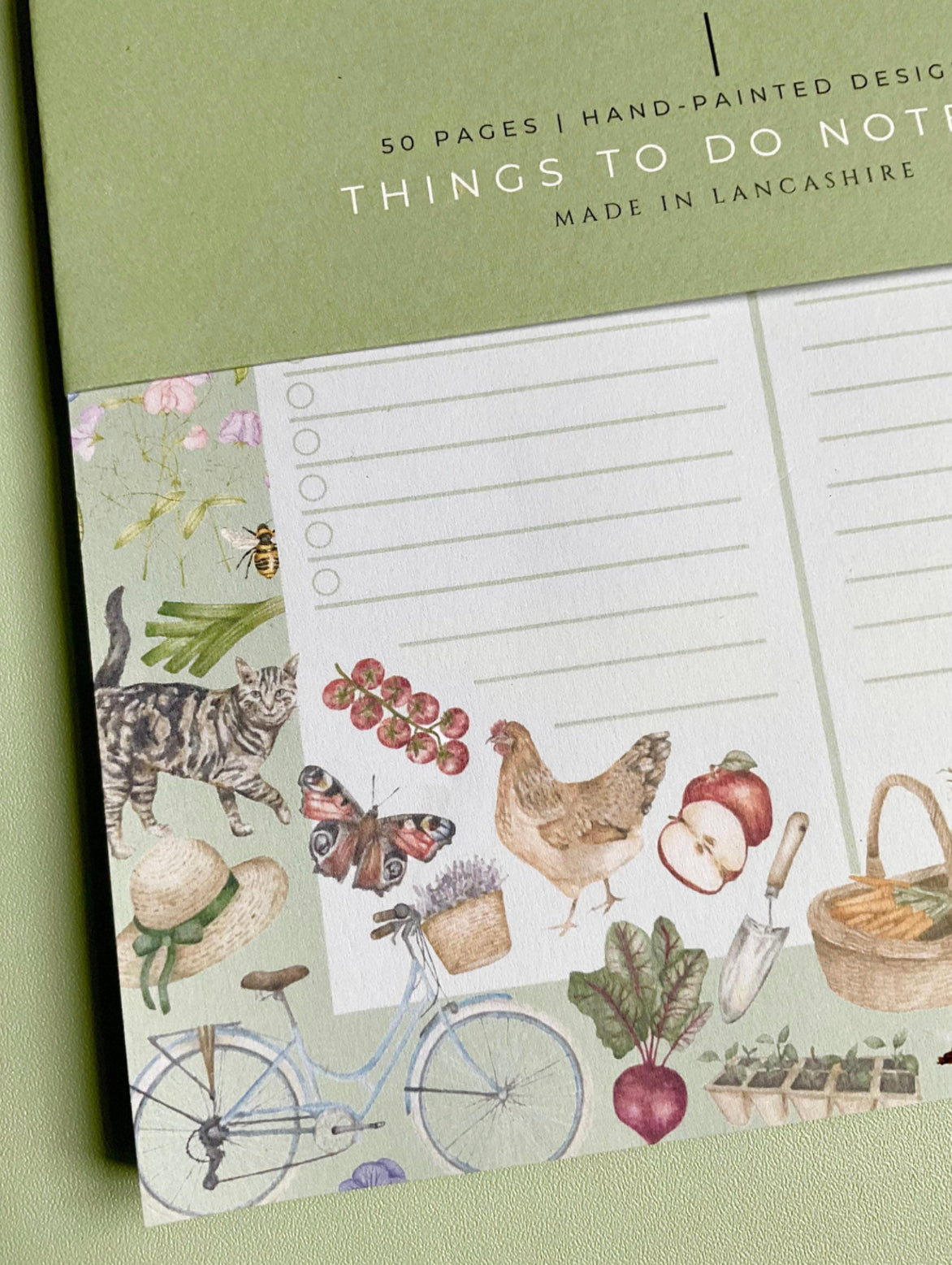 Gardening To-Do List Notepad