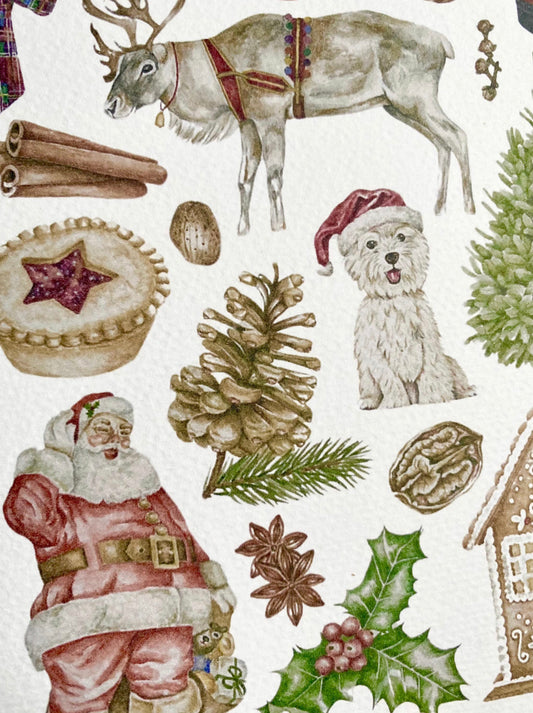 Botanical Christmas Card