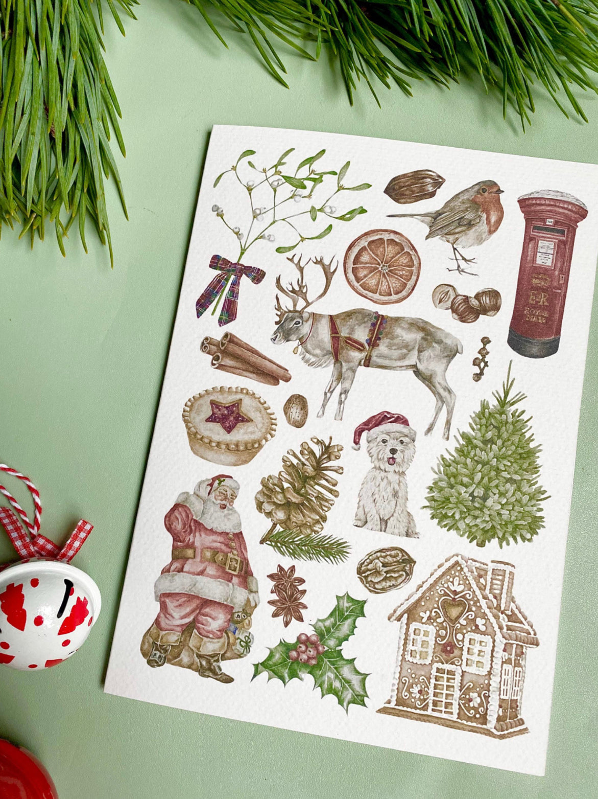 Botanical Christmas Card