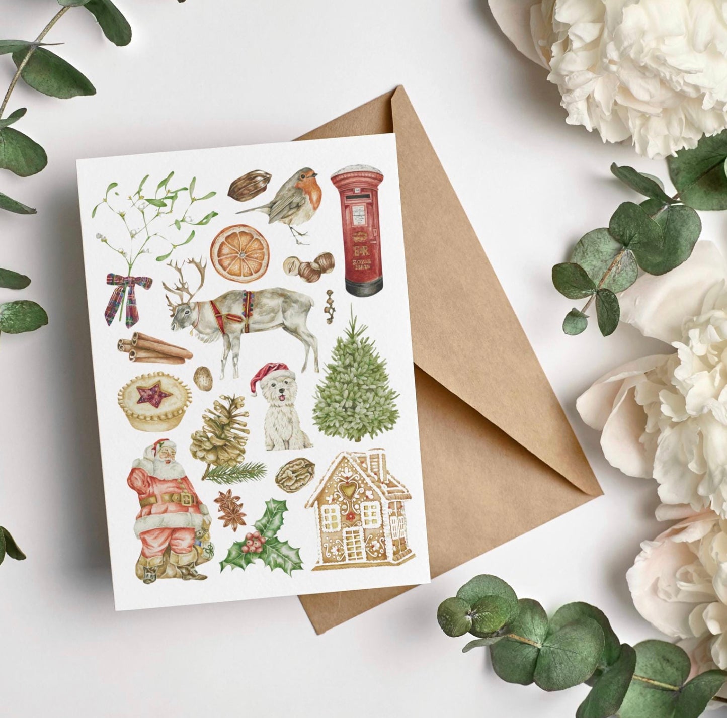 Botanical Christmas Card