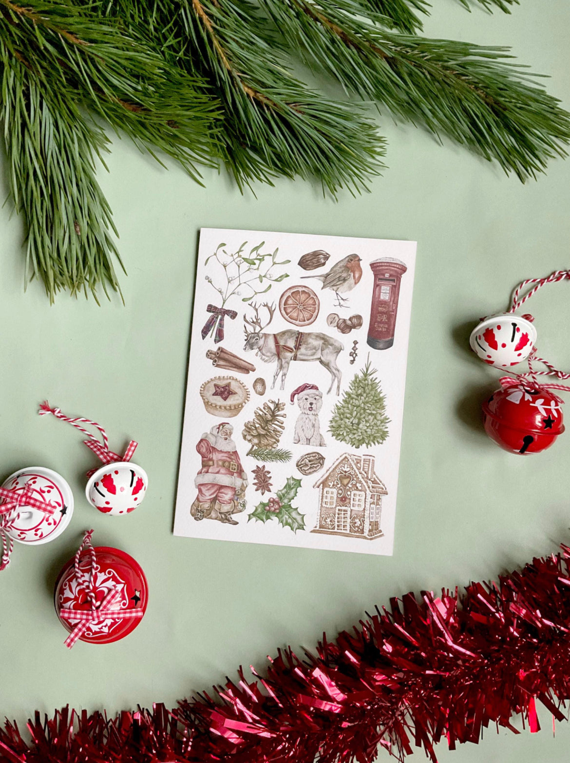 Botanical Christmas Card