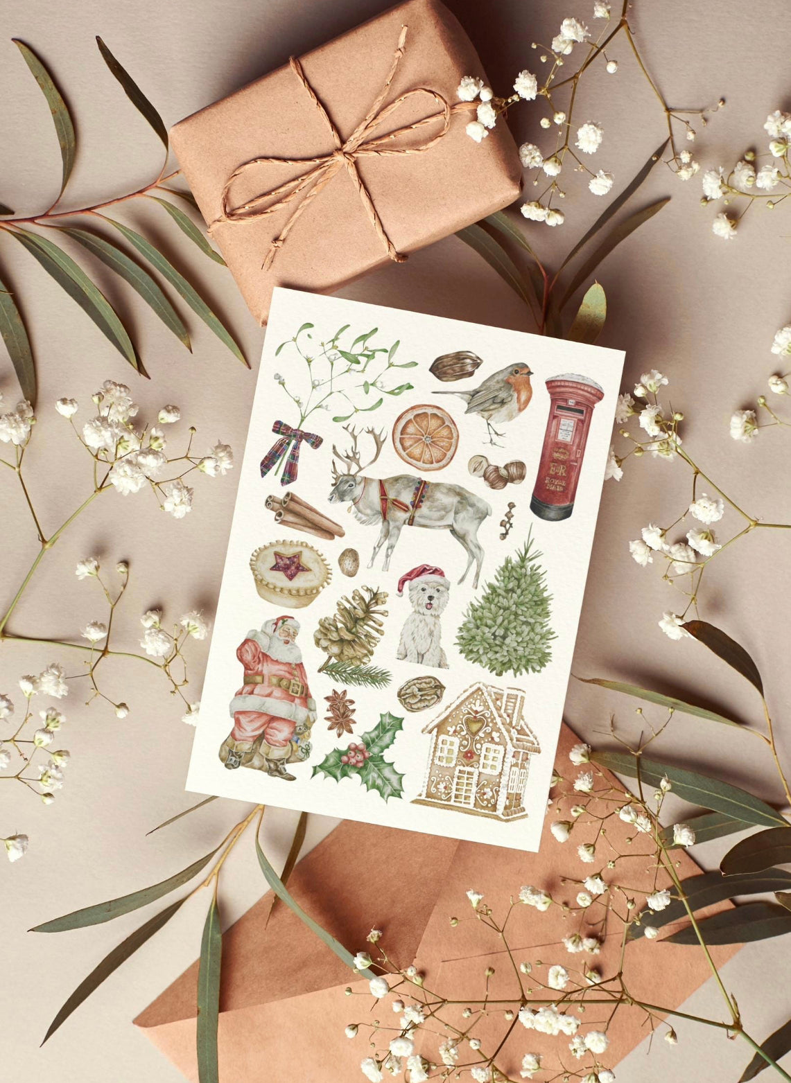 Botanical Christmas Card