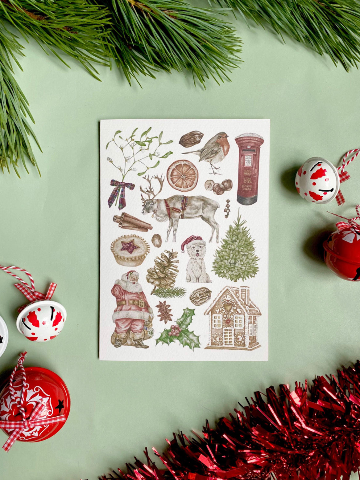 Botanical Christmas Card